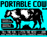 Portable Cow (tm) by Illarterate