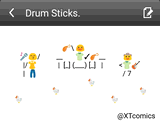Drum Sticks by XTComics