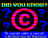the Worldwide Copyright Organizatio by Illarterate