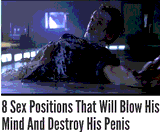 8 Sex Positions That Will Blow His by Taffi Louis