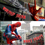 The many moods of Spider-Man by Taffi Louis