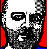 Philip K Dick (VALIS) by AtonalOsprey