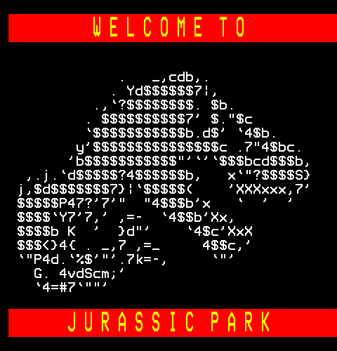Jurassic Park by AtonalOsprey