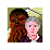 Han & Chewie by 8bit_poet