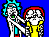 Rick and Morty by Horsenburger