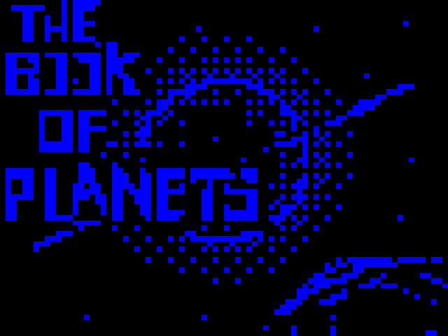 The Book of Planets by Blippypixel