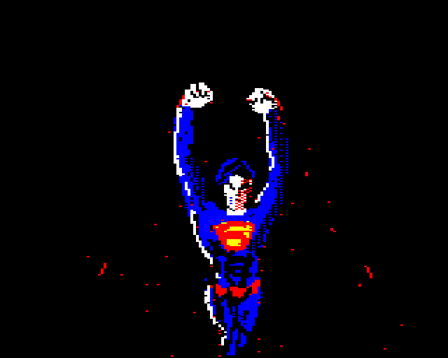 Superman by Blippypixel