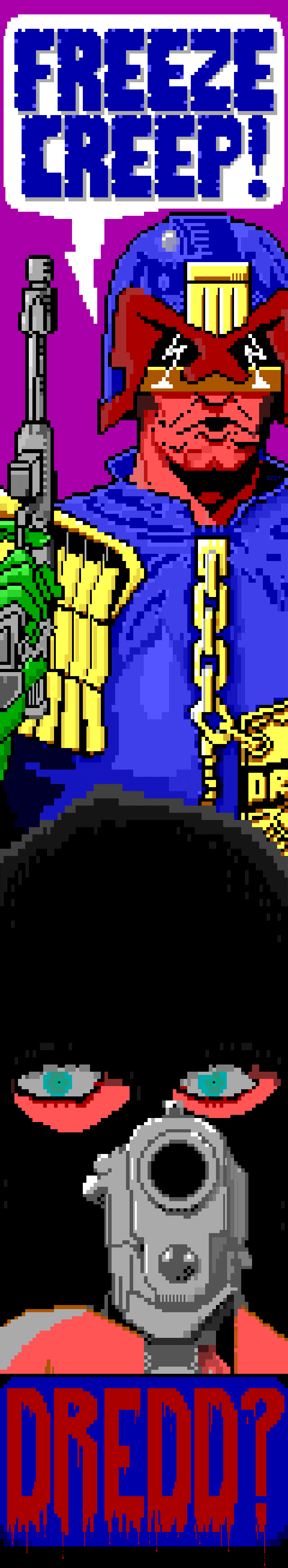 JUDGE DREDD by 2STONED