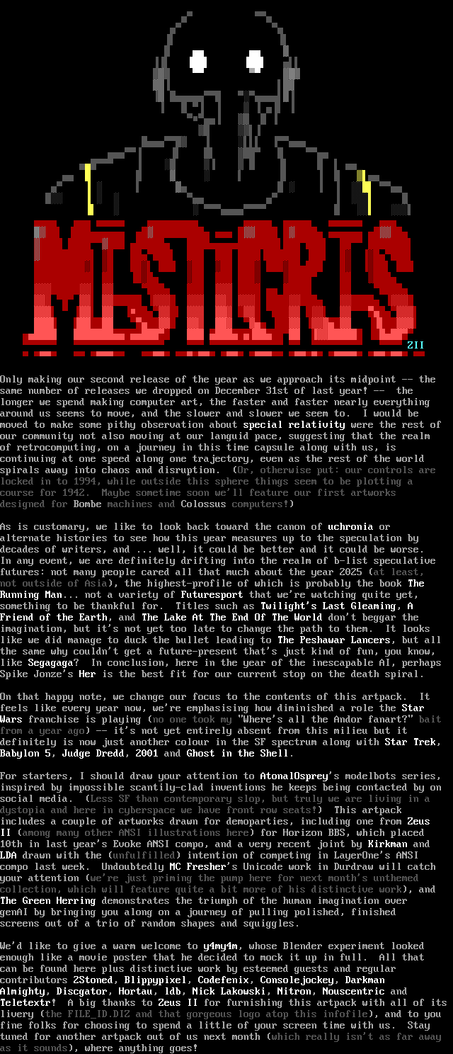 MIST0525 infofile by Cthulu / Zeus II