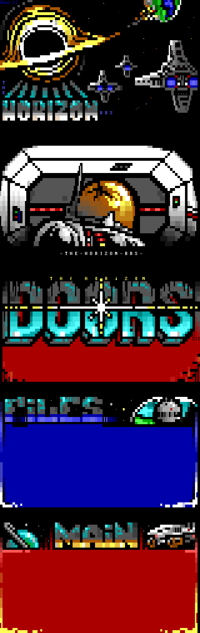 the Horizon BBS by Zeus II