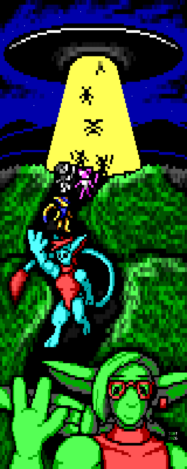 Greetings, Earthlings! by The Green Herring