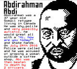 RIP Abdiraman Abdi by Horsenburger