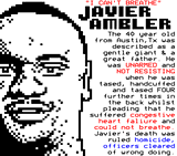 RIP Javier Ambler by Horsenburger