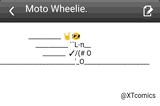 Moto Wheelie by XTComics