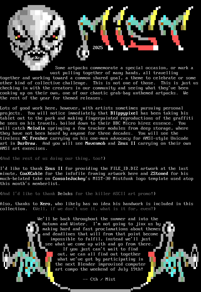 MIST0625 infofile by Cthulu / CoaXCable