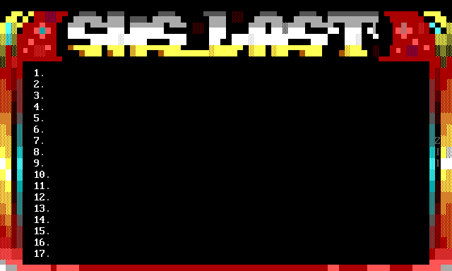 SHS BBS Last Callers by Zeus II