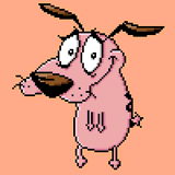 Courage the Cowardly Dog by Involtino