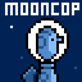 Mooncop by 8bit Poet