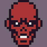 Red Skull by 8 bit baba