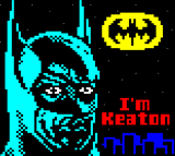 Michael Keaton as Batman by Horsenburger