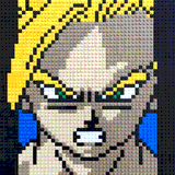 Super Seiyan Goku by Lego_Colin