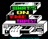 What's On The Tapes? by Illarterate