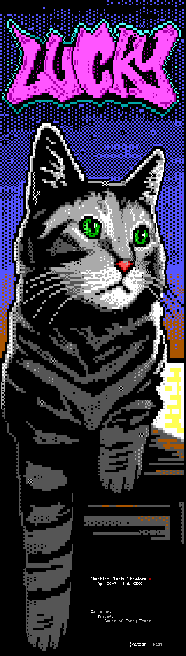 Lucky Mendoza Tribute by Nitron