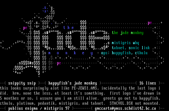 The Jade Monkey by publius enigma