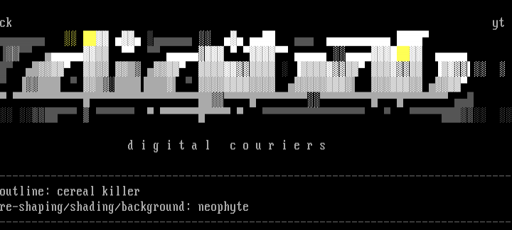 digital couriers by c. killer / neophyte