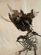 Metal Skeleton by Theresa Oborn