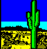 Desert Cactus by AtonalOsprey