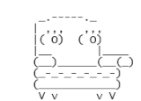 Chairry ASCII animation by 60ftatomicman