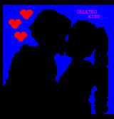 Deleted Kiss by AtonalOsprey