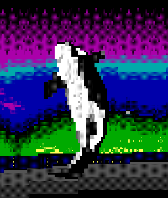 digital orca by Cthulu