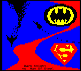 Batman vs. Superman by Uglifruit