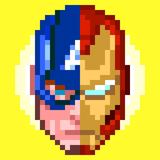 Captain America: Civil War by 8bit Poet