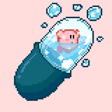 Kirby Pill by Emme Doble