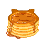 Snorlax Flapjacks by Emme Doble