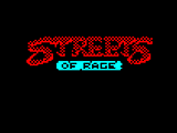 Streets of Rage logo by Nikki and Bunty
