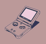 Game Boy SP by Pixel Art For The He