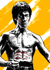 Bruce Lee by Horsenburger
