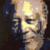 Morgan Freeman by Lego_Colin