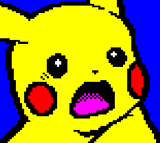 Shocked Pikachu by Horsenburger