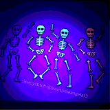 Skeletons by Awesome Angela