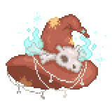 Cubone Witch's Hat by Emme_Doble
