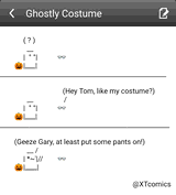 Ghostly costume by XTComics
