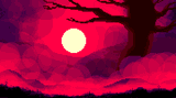 Spooky Trees by Pixel Art For The He