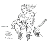 Hockey Witch by Skonen Blades