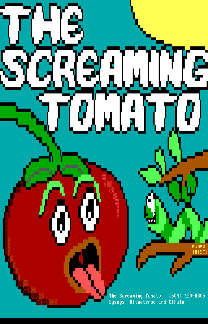 The Screaming Tomato by minus