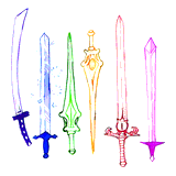 Swords by Theresa Oborn